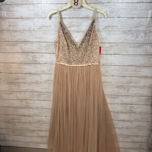BHLDN Avery Embellished Maxi Dress